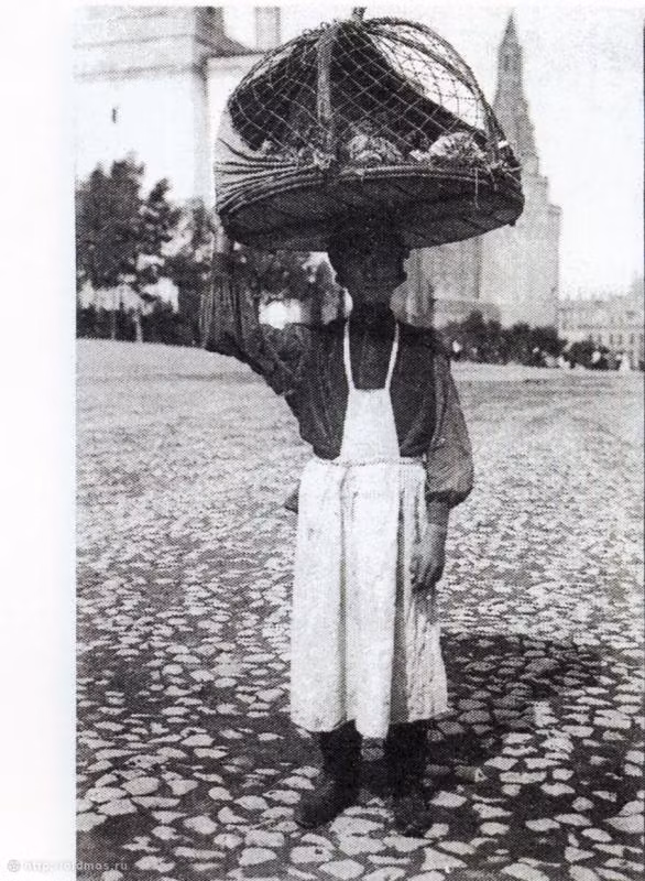 Người bán gà lưu động ở Moscow năm 1904 Người bán gà lưu động ở Moscow năm 1904