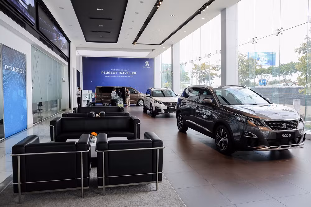 Hệ thống showroom Peugeot đầy sự sang trọng, tinh tế. Hệ thống showroom Peugeot đầy sự sang trọng, tinh tế.