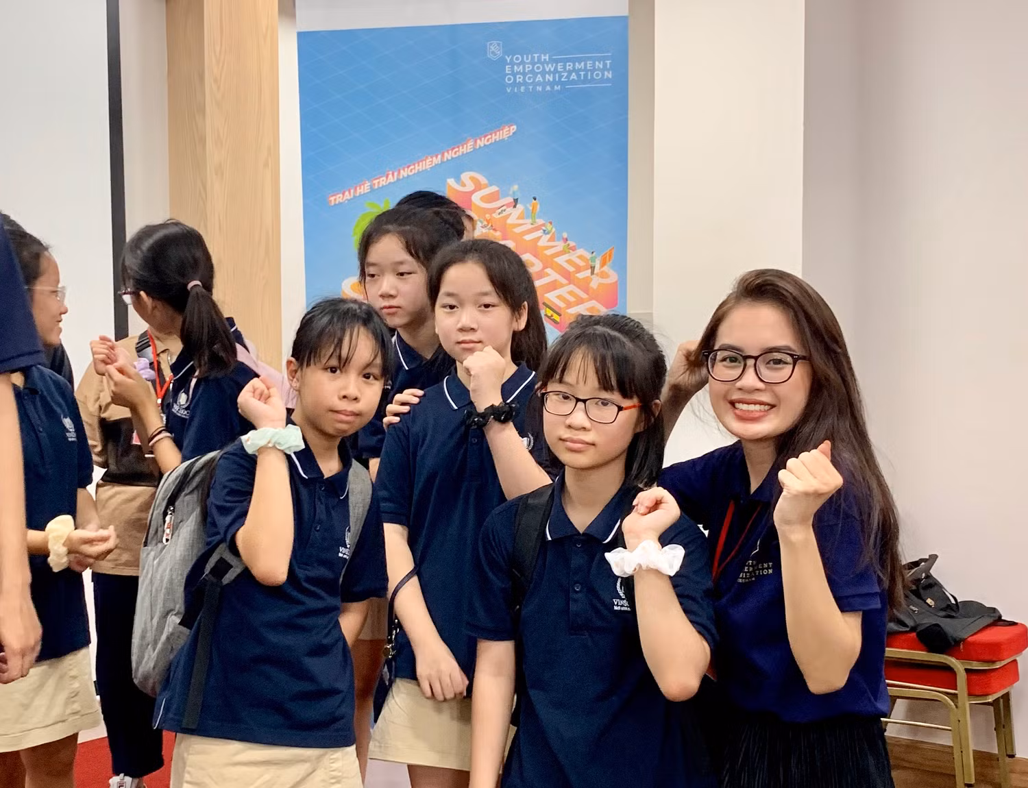Nữ sinh mong muốn thay đổi cái nhìn của các xã hội về các hoạt động hướng nghiệp (Ảnh:NVCC)