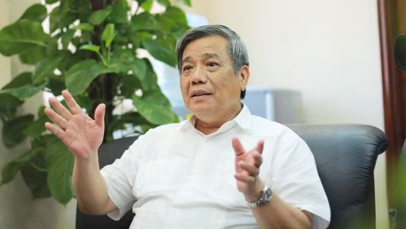 Giáo sư, Tiến sĩ khoa học Vũ Minh Giang- Chủ tịch Hội đồng Khoa học và Đào tạo (Đại học Quốc gia Hà Nội) (ảnh: Đại học Quốc gia Hà Nội)