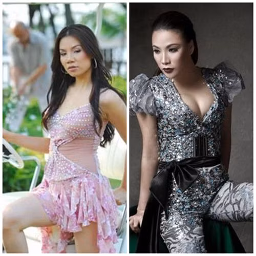 Ở bức hình sau của Hồ Quỳnh Hương, nhiều người cho rằng do tác dụng phụ của kỹ thuật chỉnh sửa photoshop quá đà. Tuy nhiên, so với nhiều bức hình khác khi cô diễn trên sân khấu vẫn thấy vòng 1 đầy đặn hơn so với bức ảnh đầu tiên. Ảnh: Kênh 14. Ở bức hình sau của Hồ Quỳnh Hương, nhiều người cho rằng do tác dụng phụ của kỹ thuật chỉnh sửa photoshop quá đà. Tuy nhiên, so với nhiều bức hình khác khi cô diễn trên sân khấu vẫn thấy vòng 1 đầy đặn hơn so với bức ảnh đầu tiên. Ảnh: Kênh 14.