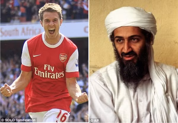 Ngày 2/5/2011, Ramsey ghi bàn vào lưới MU, hôm sau trùm khủng bố Osama Bin Laden bị tiêu diệt. Ngày 2/5/2011, Ramsey ghi bàn vào lưới MU, hôm sau trùm khủng bố Osama Bin Laden bị tiêu diệt.