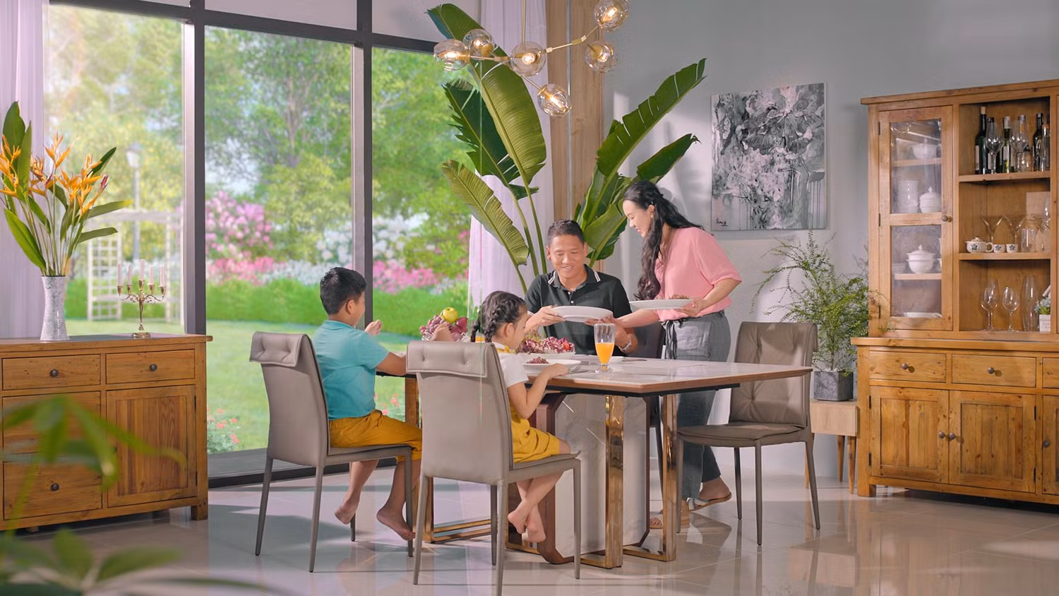 Anh Đức từng chia sẻ rất thích không gian sống rộng rãi, xanh mát, đầy đủ tiện ích ở Aqua City để cả gia đình có không gian thư giãn, con cái chơi đùa, cả nhà gắn kết. Nguồn: Internet Anh Đức từng chia sẻ rất thích không gian sống rộng rãi, xanh mát, đầy đủ tiện ích ở Aqua City để cả gia đình có không gian thư giãn, con cái chơi đùa, cả nhà gắn kết. Nguồn: Internet