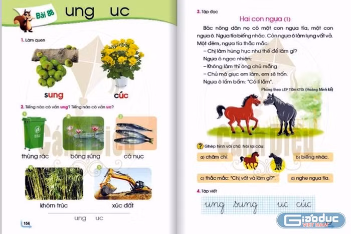Phụ huynh cho rằng đây là bài học nhưng lại dạy học sinh cách nói dối, trốn việc. Ảnh: Tùng Dương Phụ huynh cho rằng đây là bài học nhưng lại dạy học sinh cách nói dối, trốn việc. Ảnh: Tùng Dương