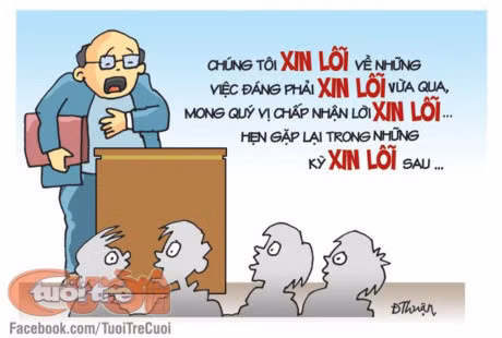 Biếm họa trên Tuổi trẻ cười