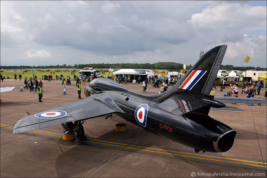 Máy bay Hawker Hunter T7A. Máy bay Hawker Hunter T7A.