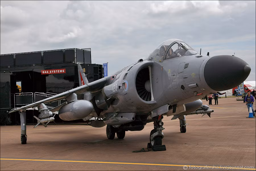 Máy bay chiến đấu Harrier. Máy bay chiến đấu Harrier.