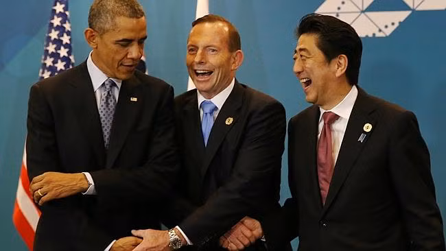 Cựu Thủ tướng Australia Tony Abbott coi trọng quan hệ với Mỹ và Nhật Bản Cựu Thủ tướng Australia Tony Abbott coi trọng quan hệ với Mỹ và Nhật Bản