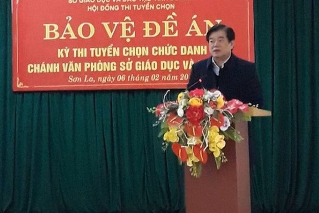 Ông Hoàng Tiến Đức, Giám đốc Sở giáo dục và Đào tạo Sơn La (Ảnh: Sở Giáo dục Sơn La) Ông Hoàng Tiến Đức, Giám đốc Sở giáo dục và Đào tạo Sơn La (Ảnh: Sở Giáo dục Sơn La)