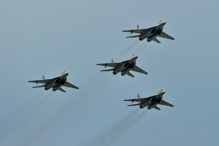 Phi đội 4 máy bay MiG-29 Smokey Bandits của Không quân Malaysia Phi đội 4 máy bay MiG-29 Smokey Bandits của Không quân Malaysia