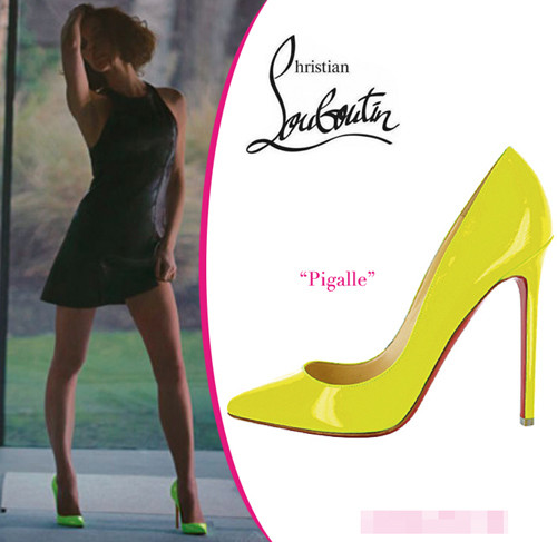 Đôi guốc xanh lá nổi bật của Christian Louboutin