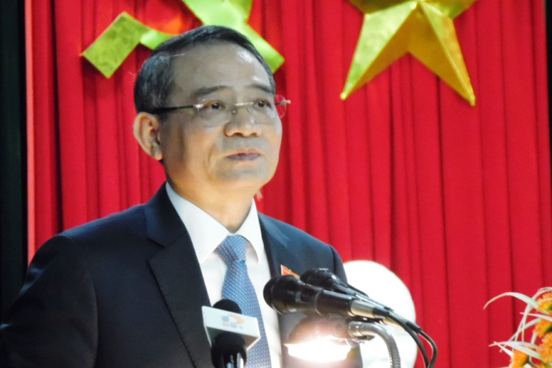 Ông Trương Quang Nghĩa, Bí thư Thành ủy Đà Nẵng nói việc kỷ luật lãnh đạo phải đảm bảo sự ổn định của thành phố. Ảnh: TT