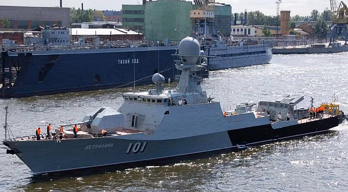 Tàu tuần tiễu Astrakhan thuộc lớp 21630 “Buyan” Tàu tuần tiễu Astrakhan thuộc lớp 21630 “Buyan”