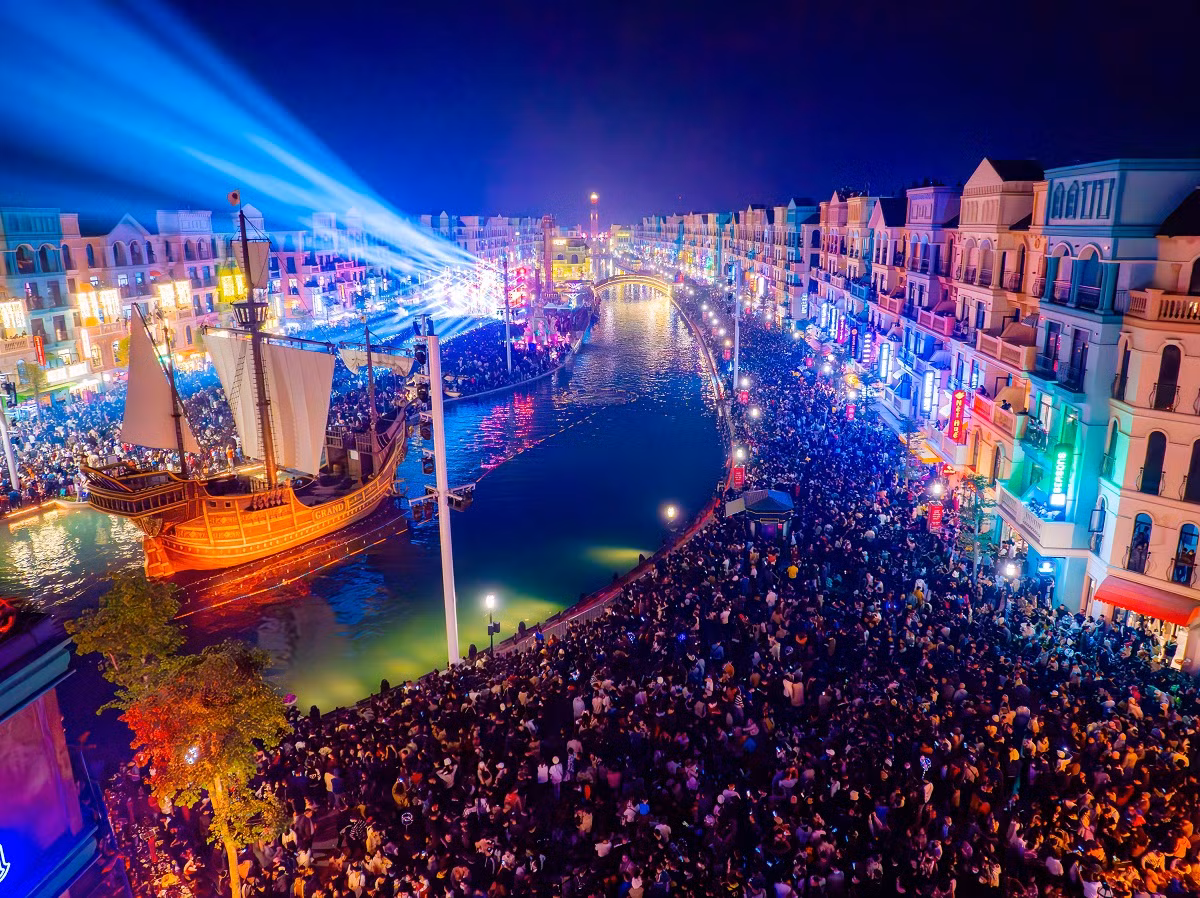 Sự hấp dẫn của các chương trình được tổ chức tại Grand World và Ocean City được thể hiện thông qua lượng khách kỷ lục.