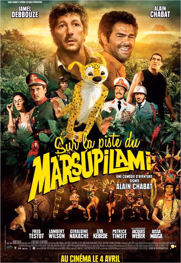 Phim hài Sur la piste du Marsupilami. Phim hài Sur la piste du Marsupilami.