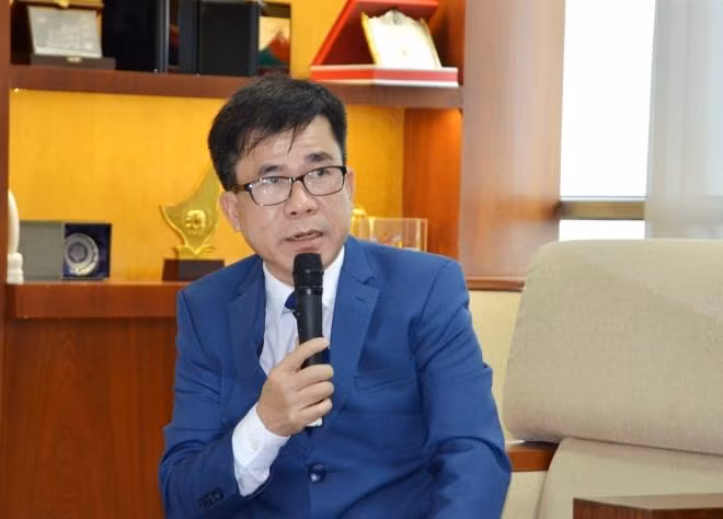 Tiến sĩ, Bác sĩ Lê Viết Nho - Trưởng khoa Y - Dược (Đại học Đà Nẵng). Nguồn: Báo Đà Nẵng