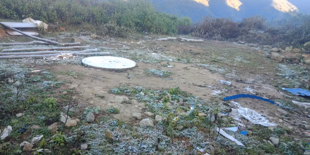 Một ngày băng giá ở Sín Chải B.