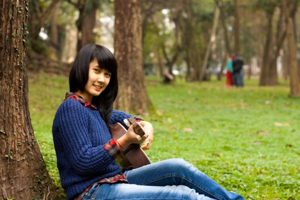 Phương Thảo là học sinh lớp 10 nhưng cao 1m63