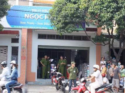 Hiện trường vụ án mạng