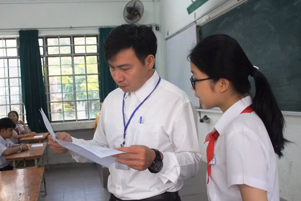 Sai sót trong tuyển sinh 10 thường xảy ra ở khâu ra đề ( Ảnh minh họa: Tấn Tài)
