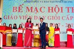 Trường kỳ chinh chiến thi giáo viên giỏi