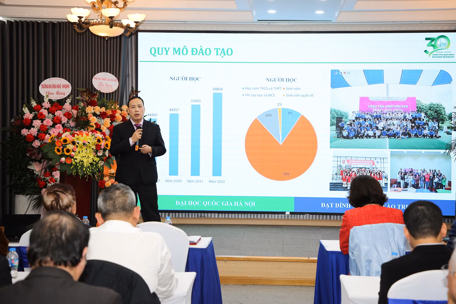 Giáo sư Nguyễn Đình Đức chia sẻ tại hội thảo. Giáo sư Nguyễn Đình Đức chia sẻ tại hội thảo.