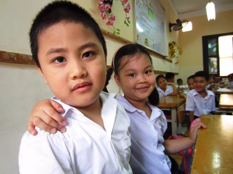 Mình sẽ cùng nhau phấn đấu học tập tốt