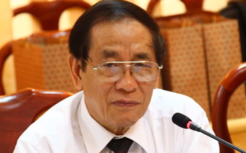 Giáo sư Vũ Văn Hóa cho rằng, việc đội vốn cả ngàn tỷ đồng tiền ngân sách nhà nước cần phải làm rõ, không thể vô trách nhiệm với đồng thuế của nhân dân đóng góp. Ảnh: vp.