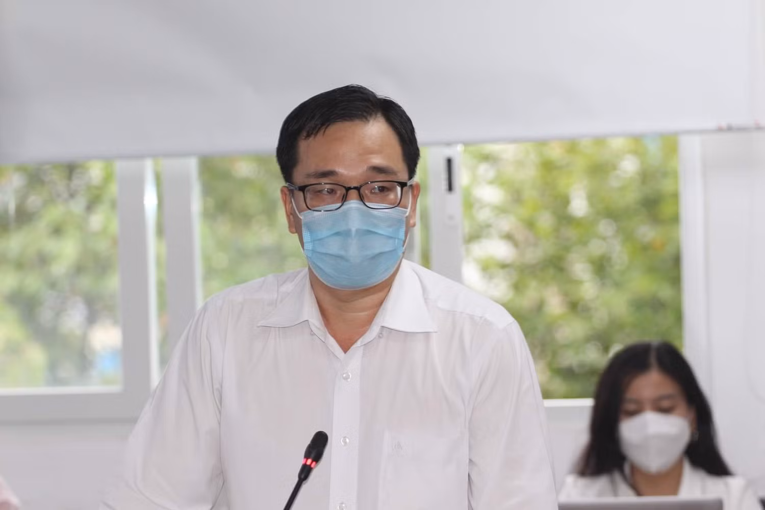Ông Trịnh Duy Trọng - Trưởng phòng Chính trị tư tưởng, Sở Giáo dục Thành phố Hồ Chí Minh (Ảnh: P.L)