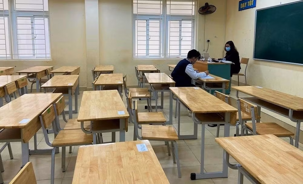 Số ca F0 là giáo viên và học sinh hiện nay đang tăng lên (Ảnh minh họa, nguồn: Báo Vietnamnet)