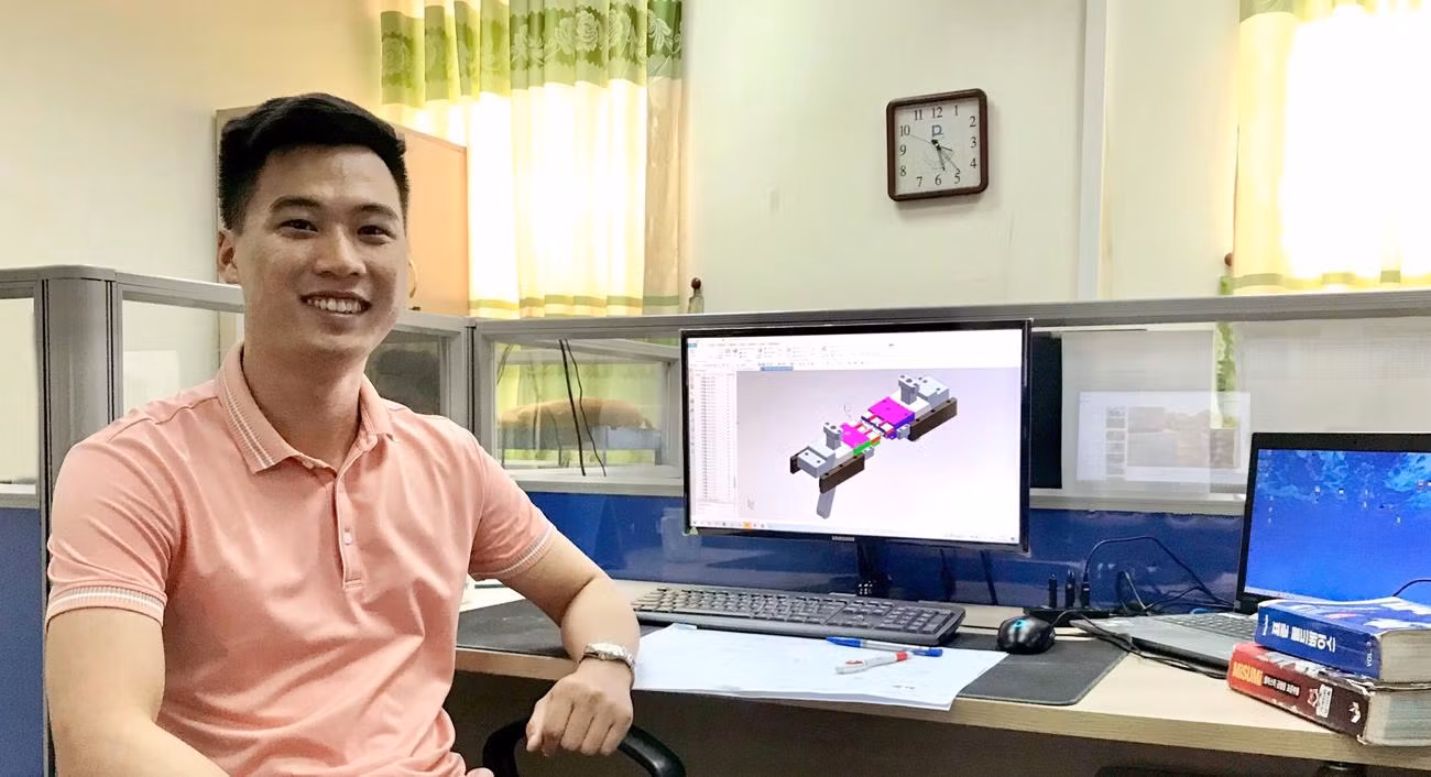 Kỹ sư Trần Trọng Phi - cựu sinh viên ngành Công nghệ chế tạo máy Trường Đại học Kỹ thuật công nghiệp (Đại học Thái Nguyên). Ảnh: NVCC. Kỹ sư Trần Trọng Phi - cựu sinh viên ngành Công nghệ chế tạo máy Trường Đại học Kỹ thuật công nghiệp (Đại học Thái Nguyên). Ảnh: NVCC.