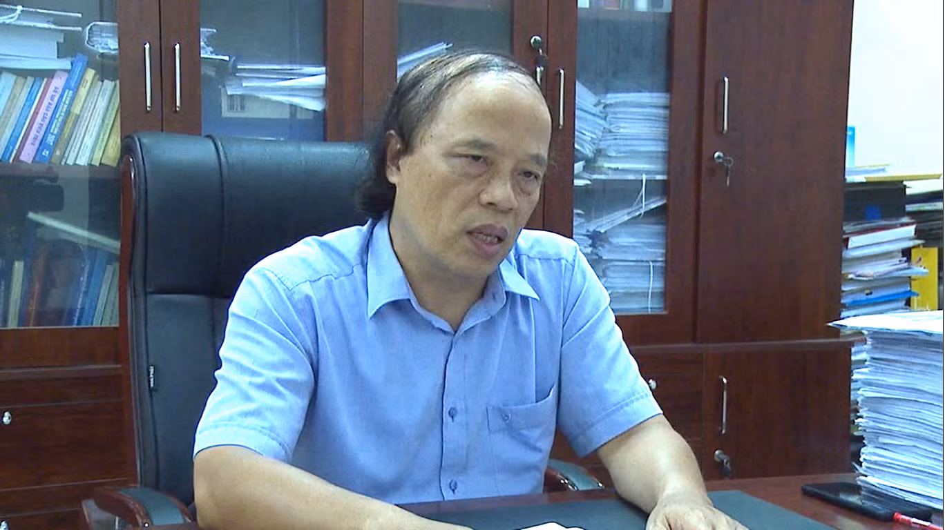 Ông Vũ Văn Dương, Giám đốc Sở Giáo dục và Đào tạo tỉnh Cao Bằng. Nguồn: Đài Phát thanh &amp; Truyền hình tỉnh Cao Bằng.
