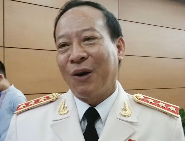Thượng tướng Lê Quý Vương khẳng định, Bộ Công an đã chỉ đạo phải nghiêm túc và minh bạch khi điều tra các sai phạm liên quan tới ông Trịnh Xuân Thanh. ảnh: Nguyễn Kiên. Thượng tướng Lê Quý Vương khẳng định, Bộ Công an đã chỉ đạo phải nghiêm túc và minh bạch khi điều tra các sai phạm liên quan tới ông Trịnh Xuân Thanh. ảnh: Nguyễn Kiên.