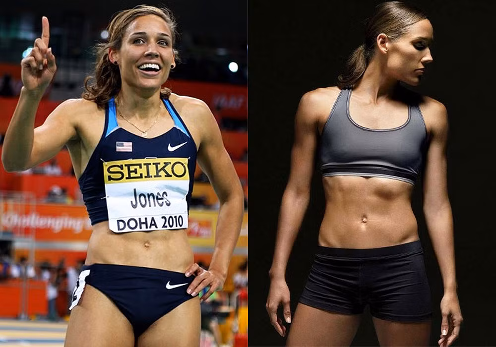 Lolo Jones - nữ hoàng chạy vượt rào người Mỹ.