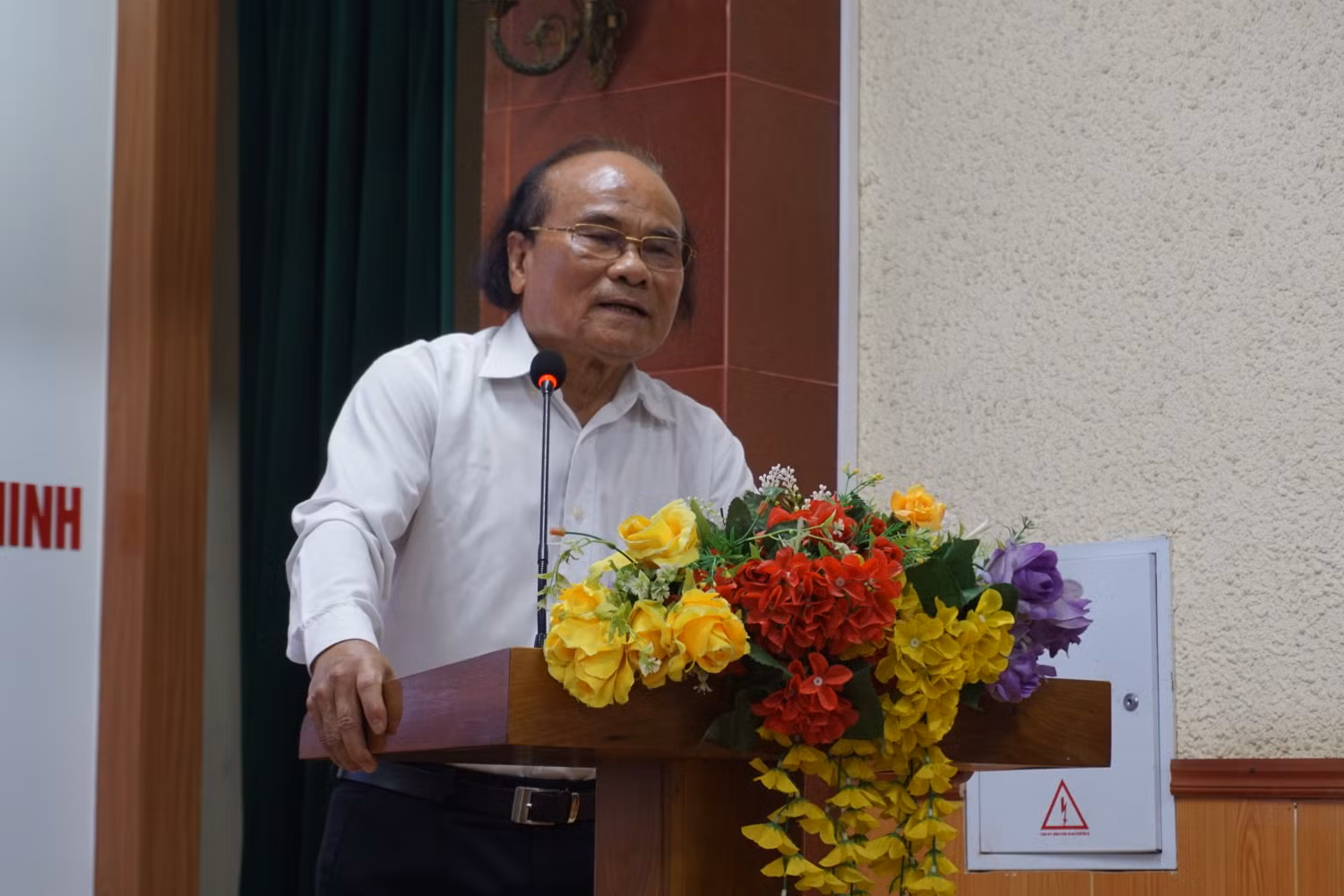Giáo sư Đinh Quang Báo cho rằng, thi cử phải đánh giá được năng lực học sinh. Ảnh: Kim Ngọc