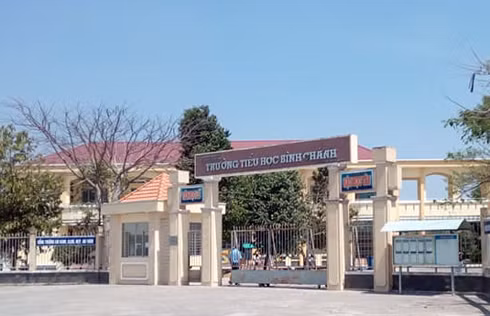 Trường Tiểu học Bình Chánh. (Ảnh: H.L) Trường Tiểu học Bình Chánh. (Ảnh: H.L)