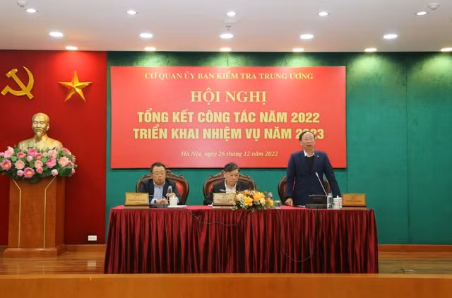 Các đồng chí chủ trì hội nghị. Ảnh: baochinhphu.vn