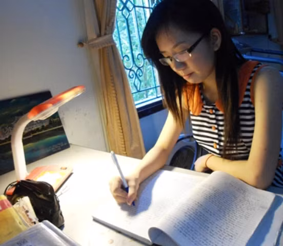 Đối với Nguyễn Thị Minh Tâm, việc phân phối thời gian học hợp lí là bí quyết học giỏi.