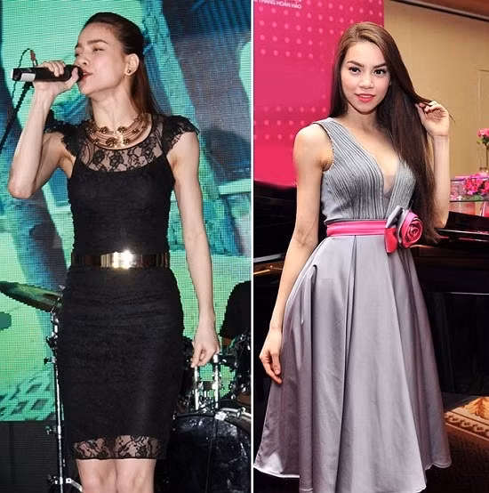 Hồ Ngọc Hà mỏng manh nhưng lại quyến rũ và xinh đẹp khó ai bì.