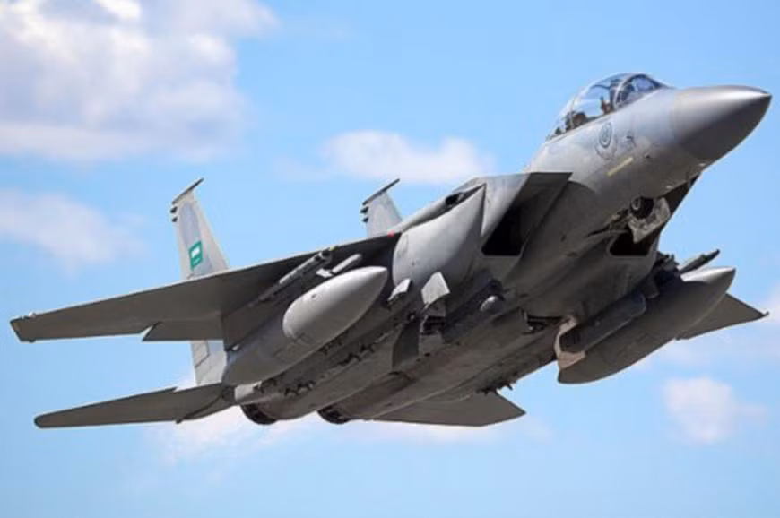 Máy bay chiến đấu Boeing F-15S của Không quân Saudi Arabia