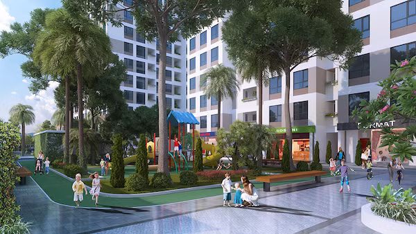 Khu vui chơi nội khu Valencia Garden Khu vui chơi nội khu Valencia Garden