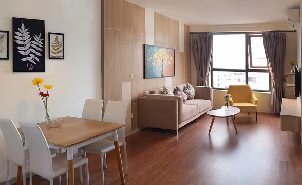 Tầm nhìn từ tầng 15 căn hộ Valencia Garden Tầm nhìn từ tầng 15 căn hộ Valencia Garden