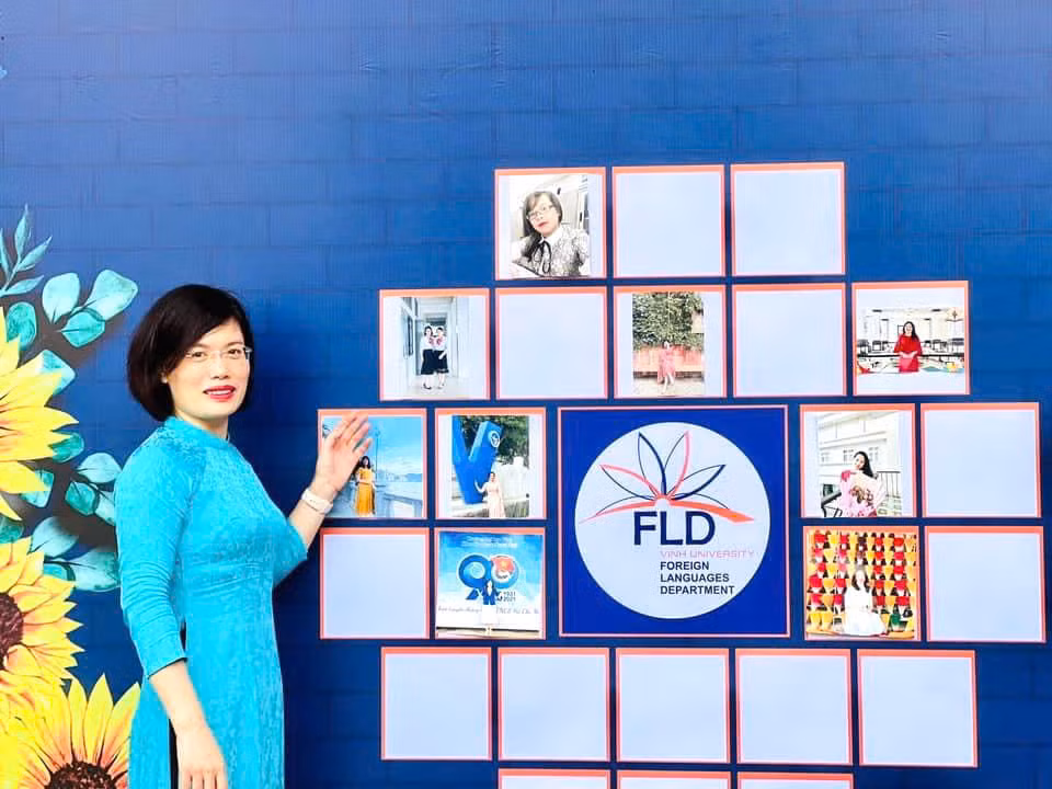 Tiến sĩ Nguyễn Thị Kim Anh - Trưởng khoa Sư phạm Ngoại ngữ, Trường Đại học Vinh. Ảnh: NVCC.