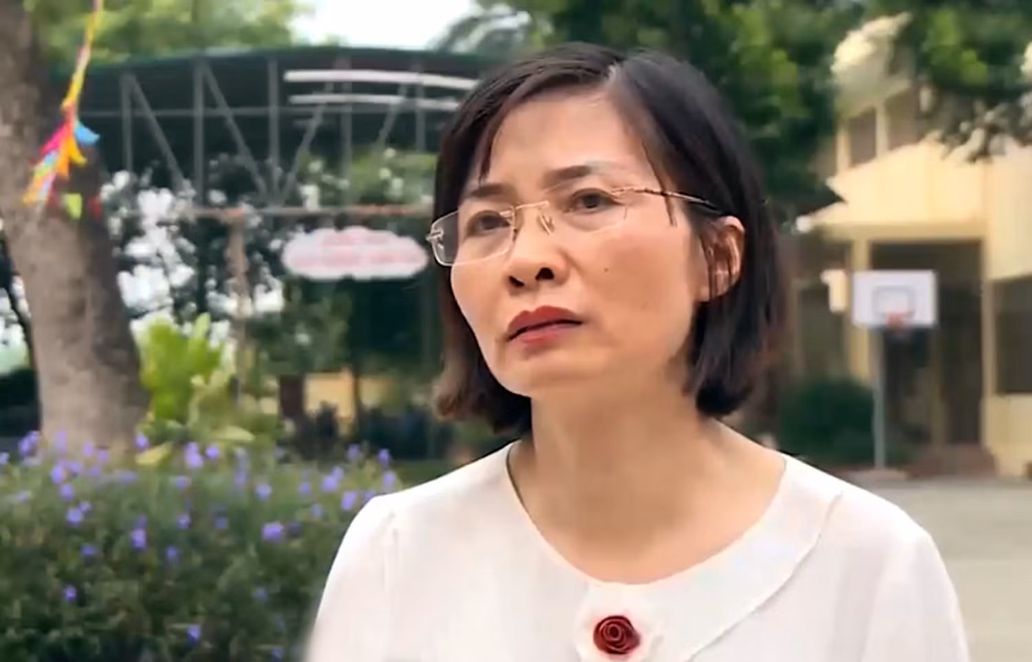 Bà Nguyễn Thị Cúc - Hiệu trưởng Trường Tiểu học Tiên Dương, huyện Đông Anh, Hà Nội. Ảnh: TD. Bà Nguyễn Thị Cúc - Hiệu trưởng Trường Tiểu học Tiên Dương, huyện Đông Anh, Hà Nội. Ảnh: TD.