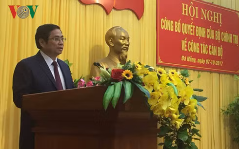Ông Phạm Minh Chính phát biểu tại hội nghị. Ông Phạm Minh Chính phát biểu tại hội nghị.