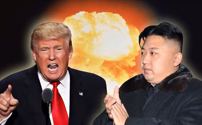 Tổng thống Mỹ Donald Trump và nhà lãnh đạo Triều Tiên Kim Jong-un (Ảnh: Reuters)
