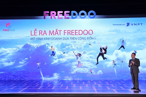 Ra mắt mô hình kinh doanh dựa trên cộng đồng Freedoo. ảnh: vnpt. Ra mắt mô hình kinh doanh dựa trên cộng đồng Freedoo. ảnh: vnpt.