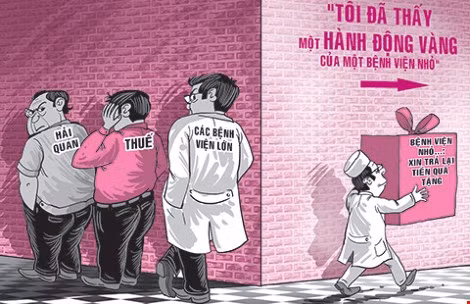 Chuyện quà cáp và cơ chế xin-cho (Ảnh: phapluattp.vn)