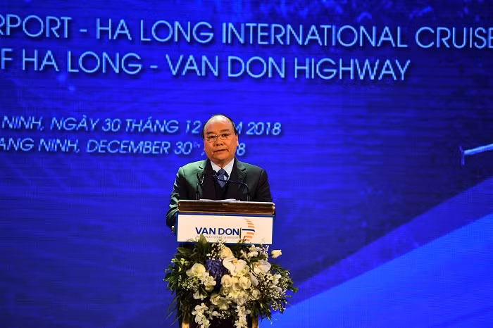 Thủ tướng Chính phủ Nguyễn Xuân Phúc đã đến dự và ấn nút khai trương. Thủ tướng Chính phủ Nguyễn Xuân Phúc đã đến dự và ấn nút khai trương.