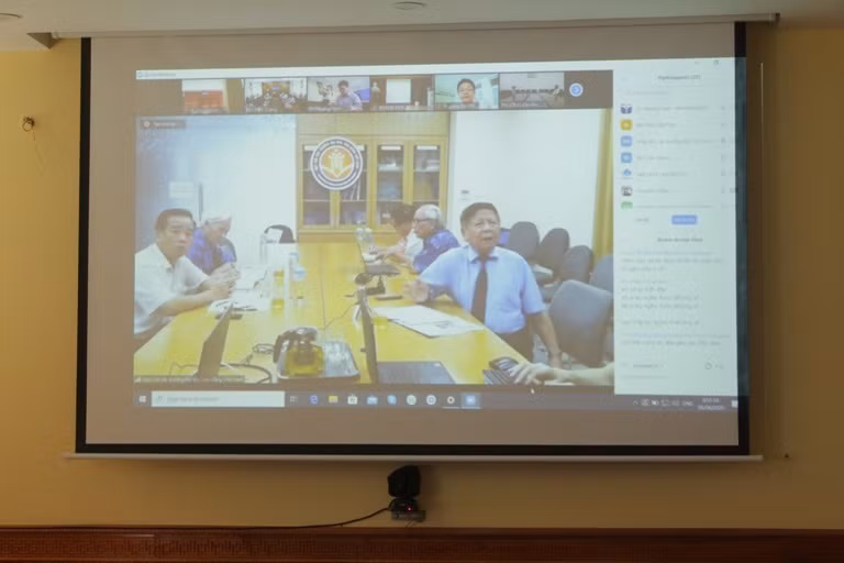 Điểm cầu Hiệp hội Các trường đại học, cao đẳng Việt Nam Điểm cầu Hiệp hội Các trường đại học, cao đẳng Việt Nam